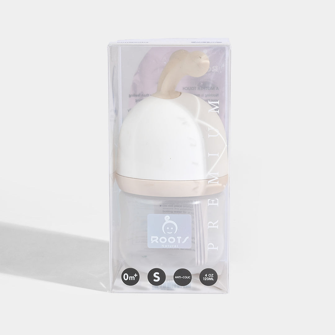 Roots Feeder Bottle 120ML | White