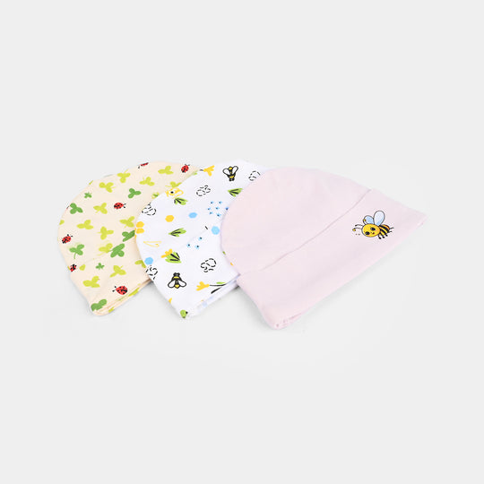 Baby Cap/Hat Set | 3PCs