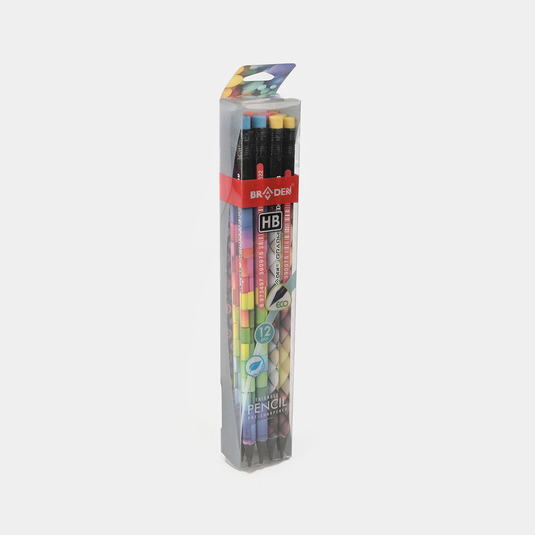 HB Pencils – Pack of 12 For Kids