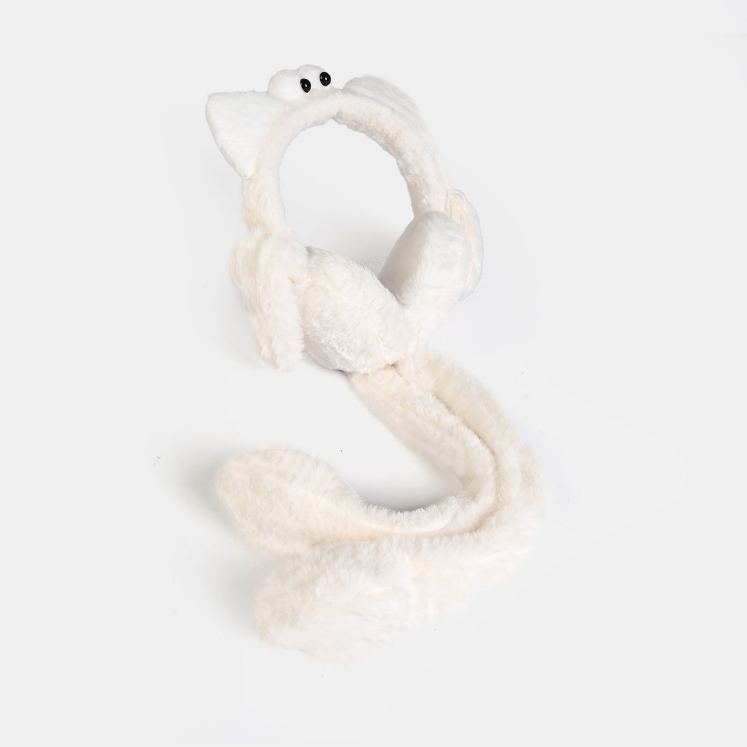 Interactive Moving Ear Plush Winter Earmuffs