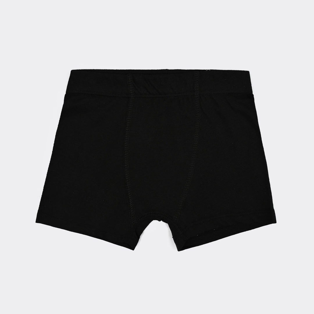 Boys Cotton Jersey Boxer-Basic-01-Black.White