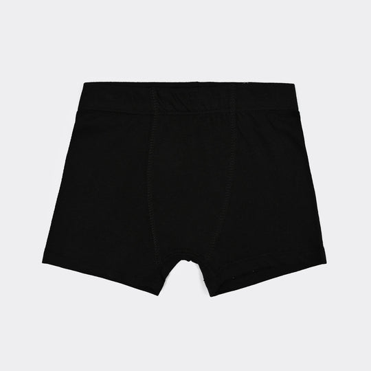 Boys Cotton Jersey Boxer-Basic-01-Black.White