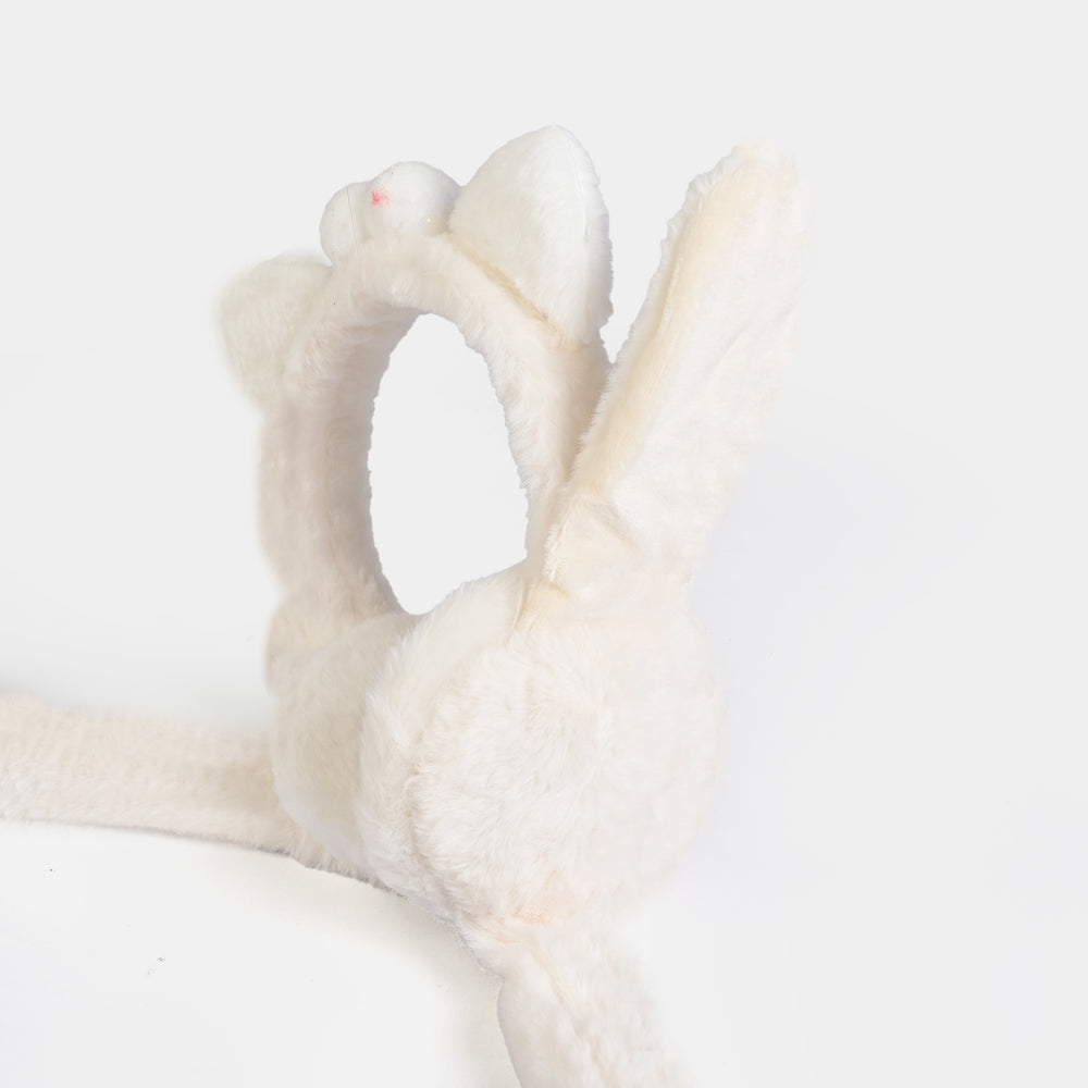 Interactive Moving Ear Plush Winter Earmuffs