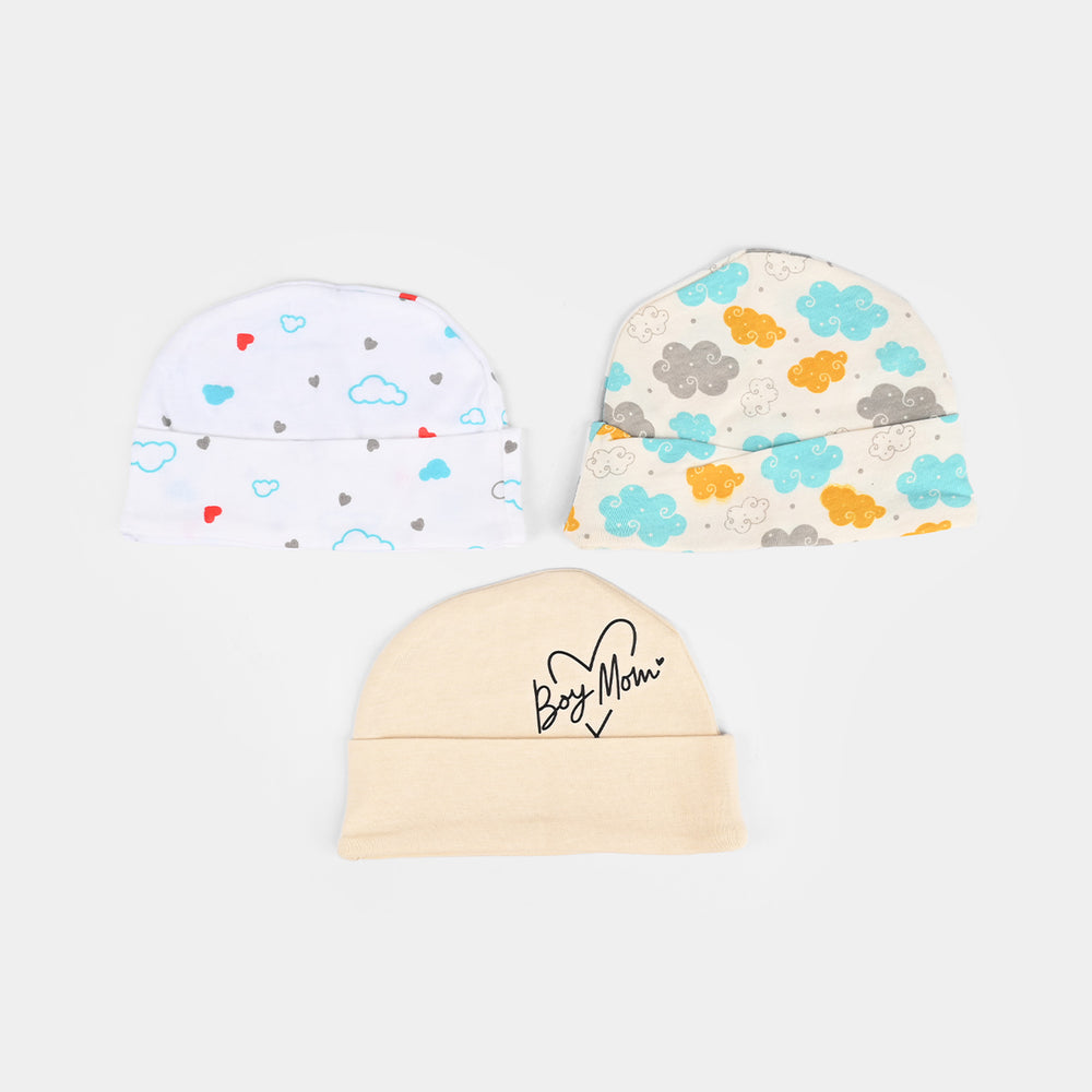 Baby Cap/Hat Set | 3PCs
