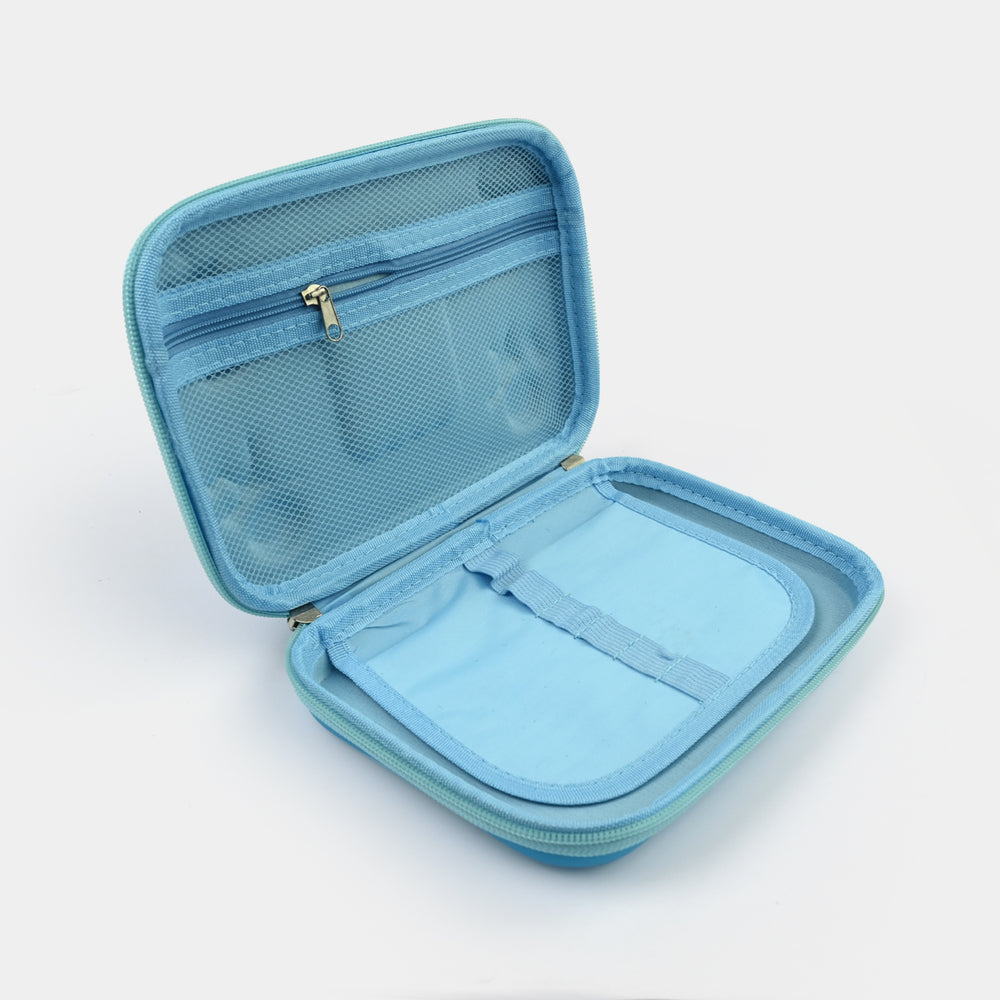 Stationery Pencil Pouch with Built-in Calculator