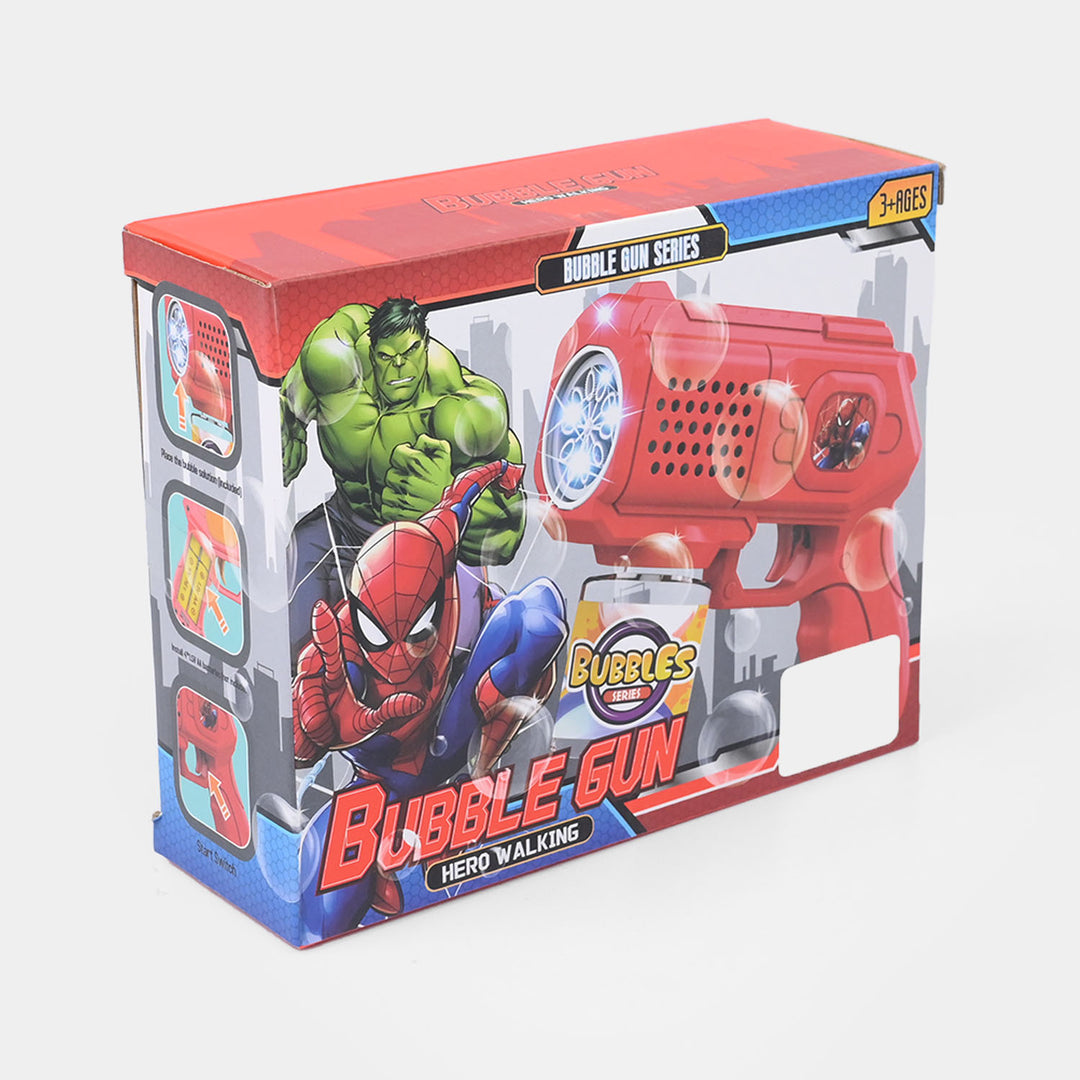 Electric Bubble Blaster with Light for Kids