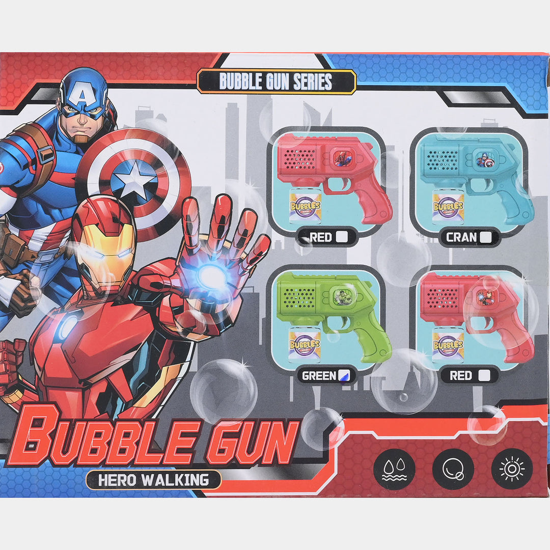 Electric Bubble Blaster with Light for Kids