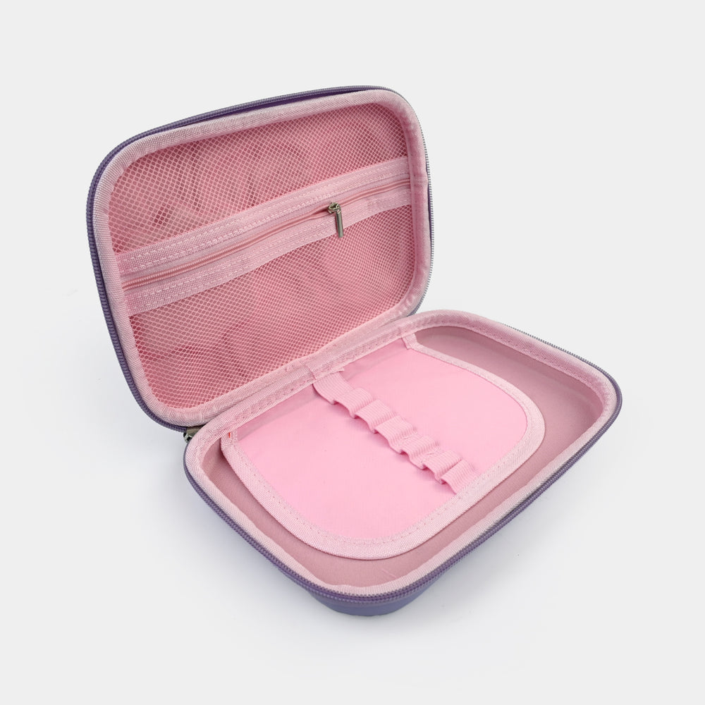 Stationery Pencil Pouch with Built-in Calculator