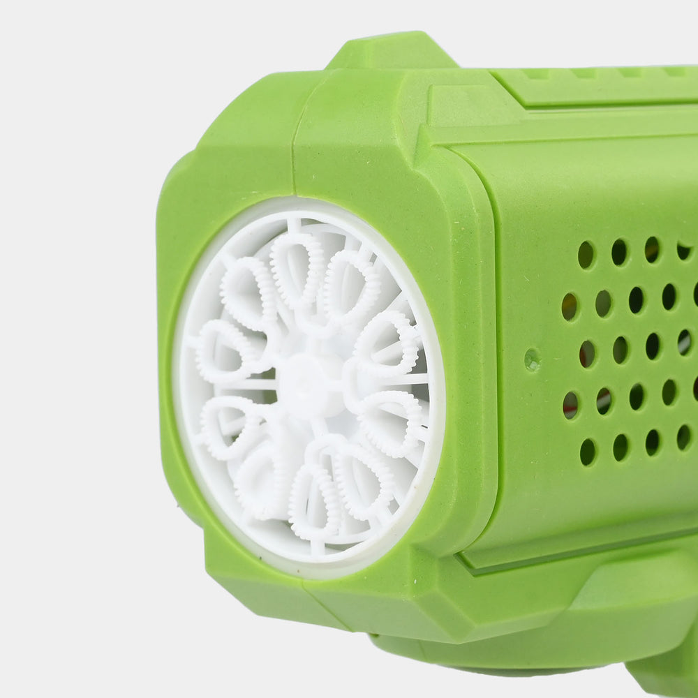 Electric Bubble Blaster with Light for Kids