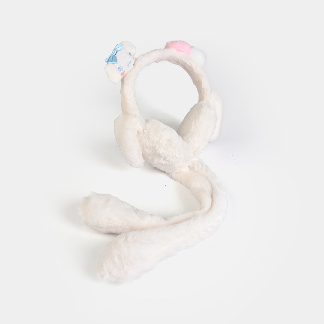 Interactive Moving Ear Plush Winter Earmuffs