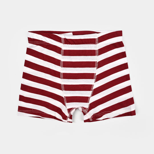 Boys Cotton Jersey  Boxer-Stripe & Character AOP-Black.Maroon