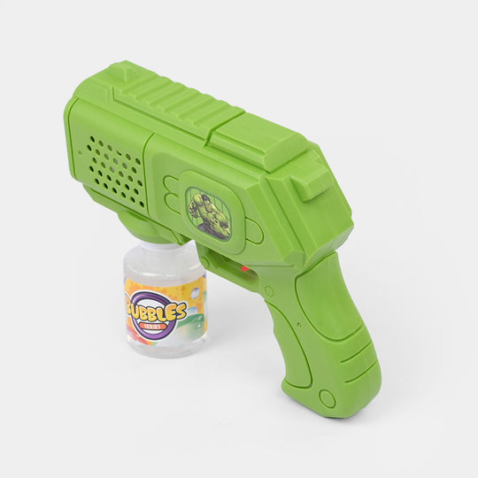 Electric Bubble Blaster with Light for Kids