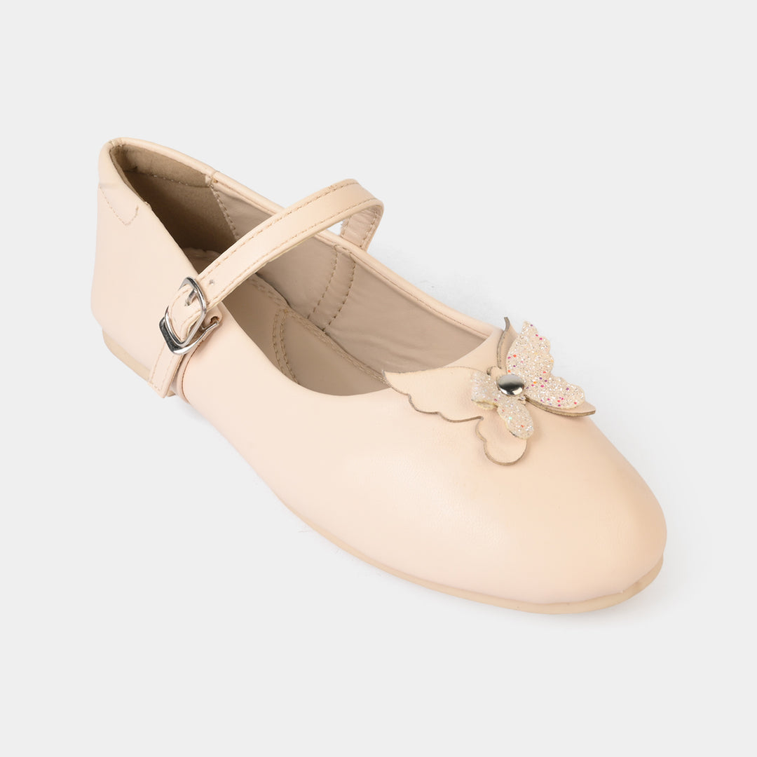 Girls Pumps BS-065-BEIGE