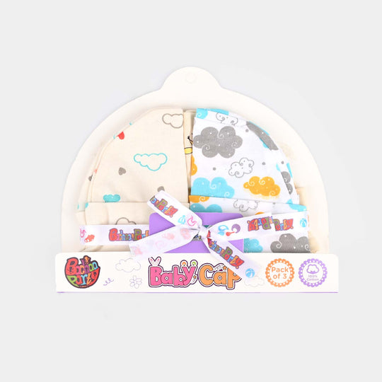 Baby Cap/Hat Set | 3PCs