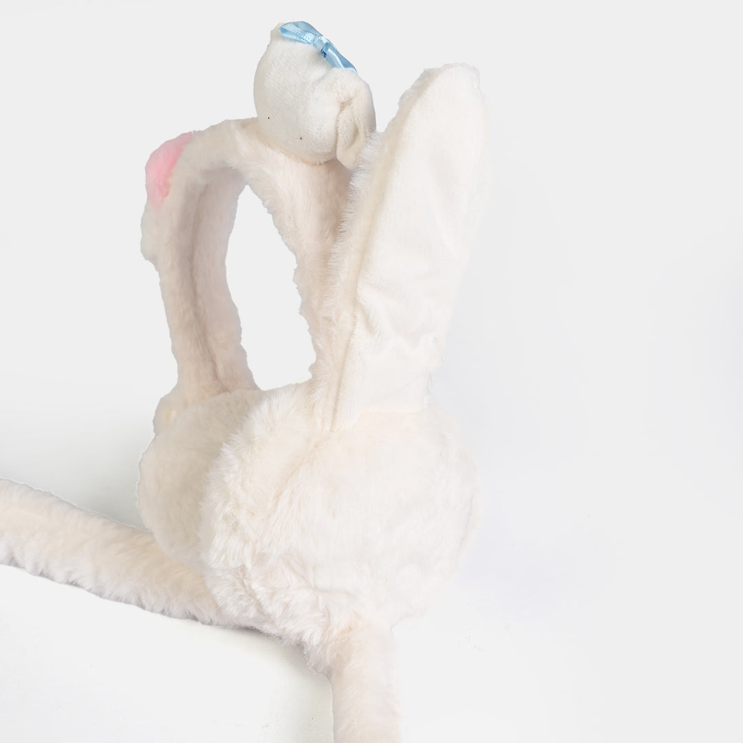 Interactive Moving Ear Plush Winter Earmuffs