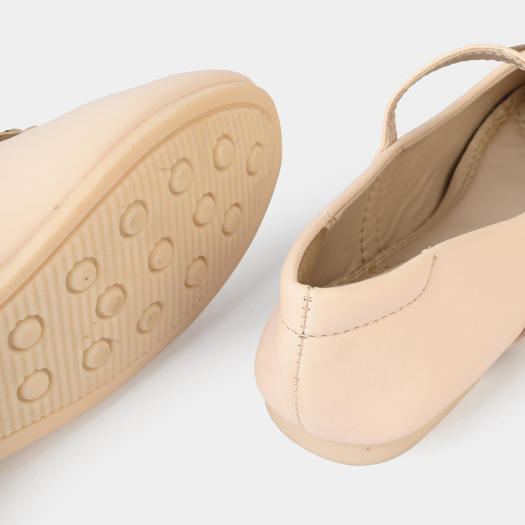 Girls Pumps BS-065-BEIGE