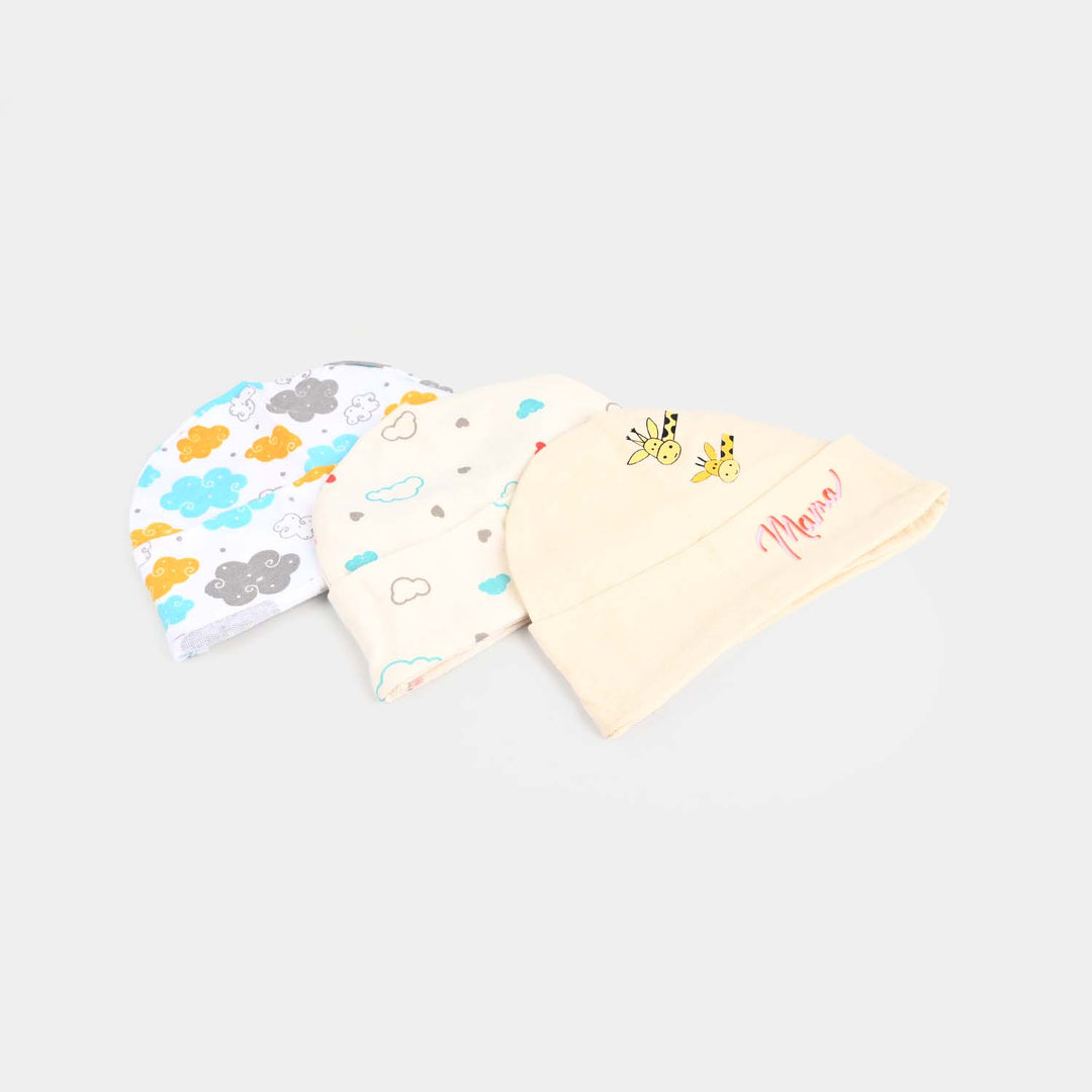 Baby Cap/Hat Set | 3PCs