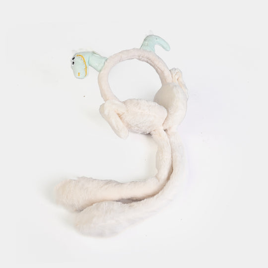Interactive Moving Ear Plush Winter Earmuffs