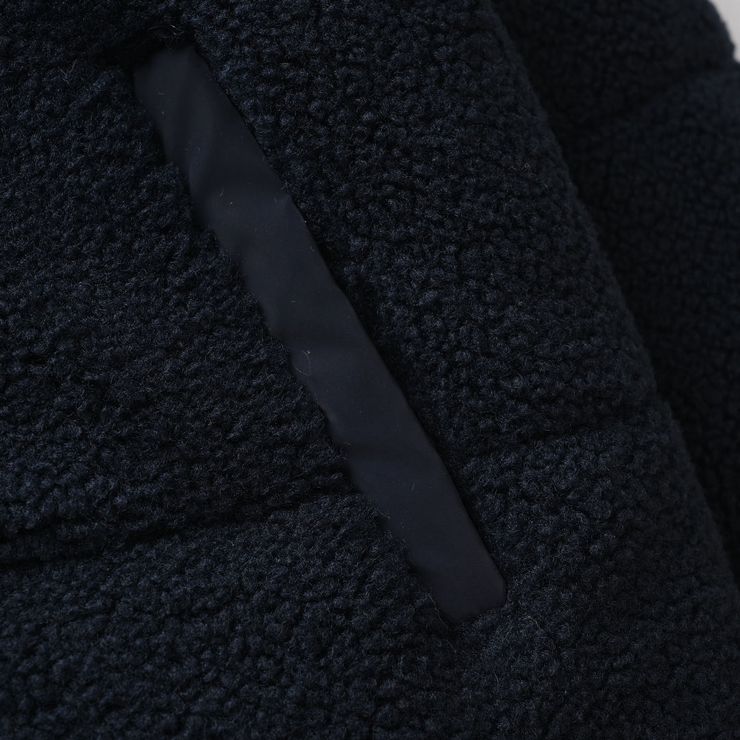 Boys Quilted Jacket (Mountain) - BLUE