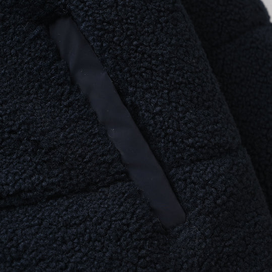 Boys Quilted Jacket (Mountain) - BLUE