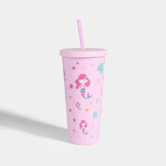 Fancy Plastic Straw Mug/Cup for Kids