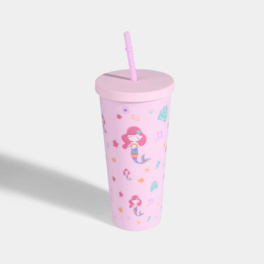 Fancy Plastic Straw Mug/Cup for Kids