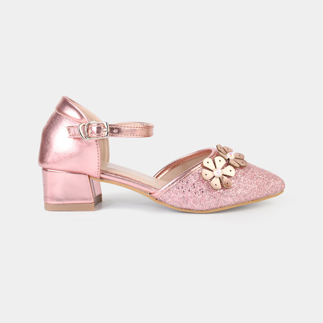 Girls Pumps Heels ZP-159-Pink