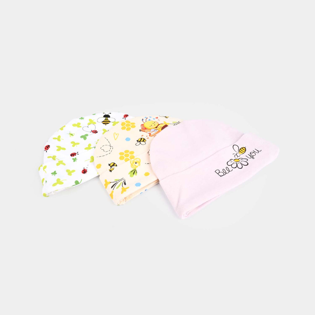 Baby Cap/Hat Set | 3PCs