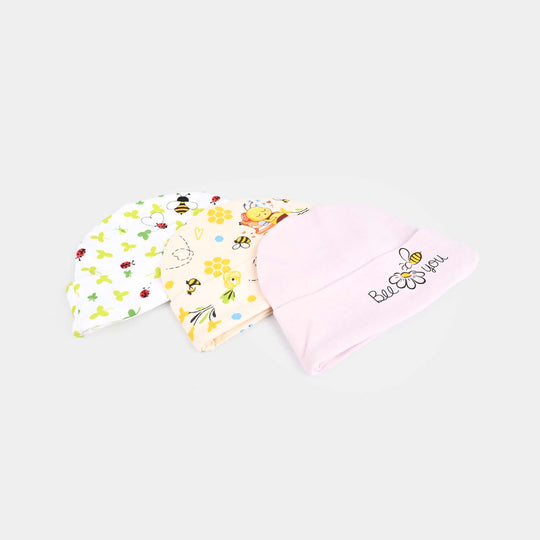 Baby Cap/Hat Set | 3PCs