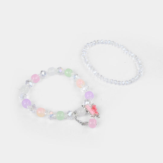 Fancy Beaded Bracelet for Girls