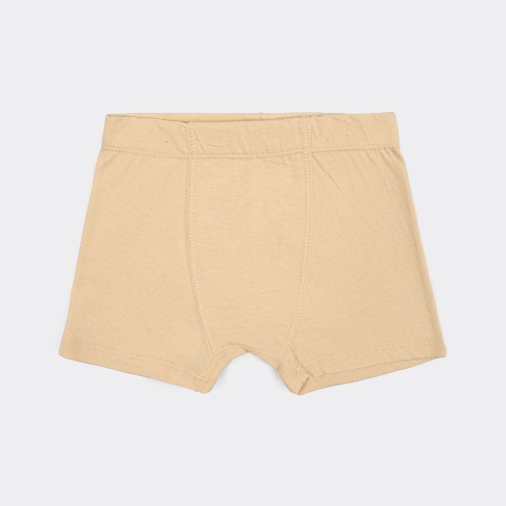 Boys Cotton Jersey Boxer-Basic & Stripe-Black.Beige