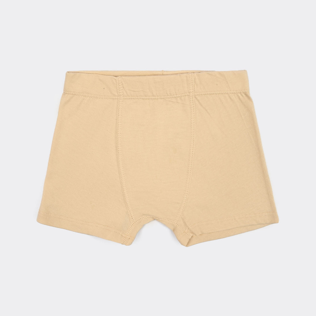 Boys Cotton Jersey Boxer-Basic & Stripe-Black.Beige