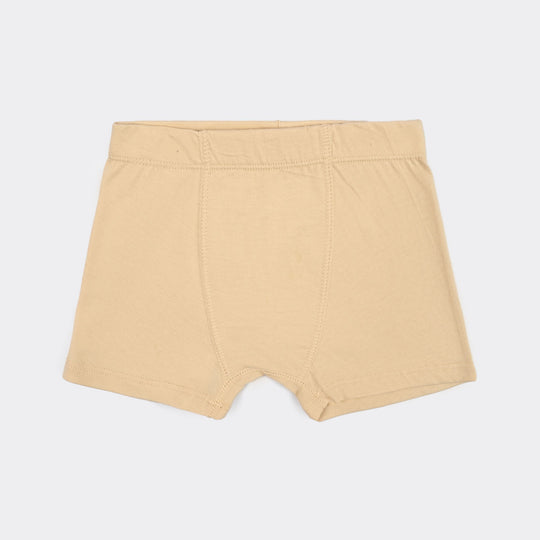 Boys Cotton Jersey Boxer-Basic & Stripe-Black.Beige