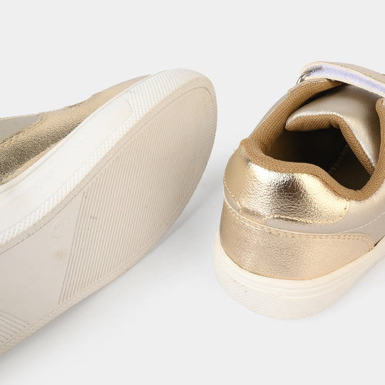 Girls Sneakers DS-008-GOLDEN