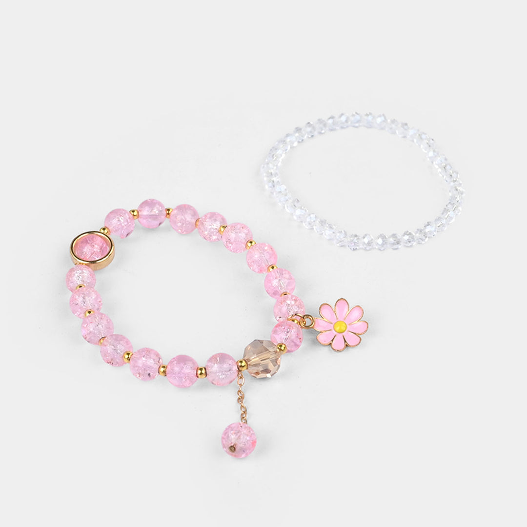 Fancy Beaded Bracelet for Girls