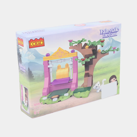 Fairytale Dream Garden Swing Building Blocks Set | 111PCs