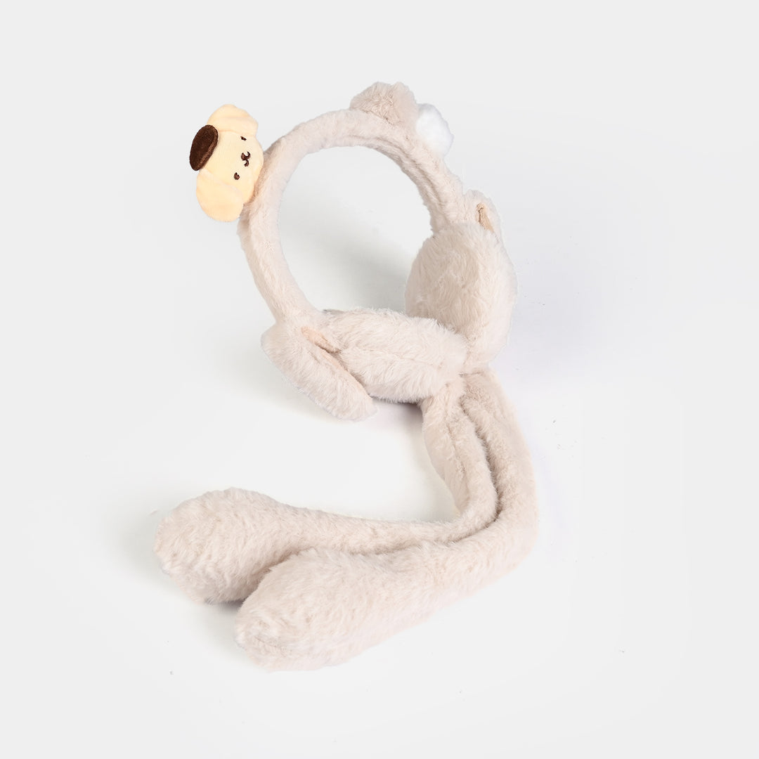 Interactive Moving Ear Plush Winter Earmuffs