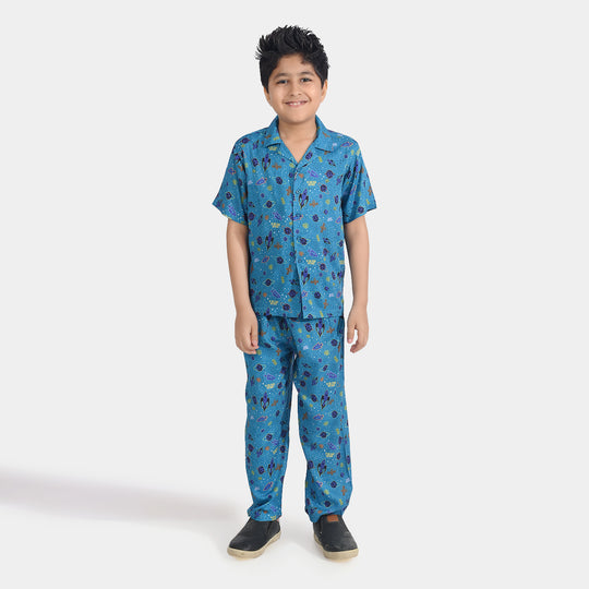Boys Viscose Nightwear-Universe-Multi