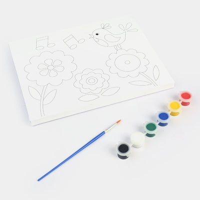 Canvas + Water Color For Kids
