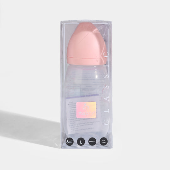 Wide-Neck Baby Feeder Bottle | 310ML | Pink | J1013