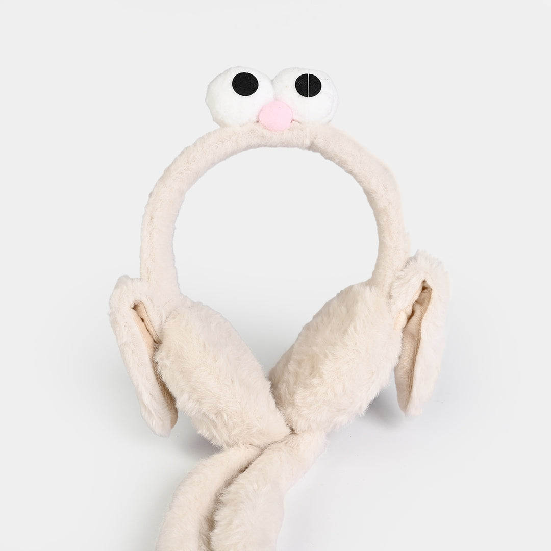 Interactive Moving Ear Plush Winter Earmuffs