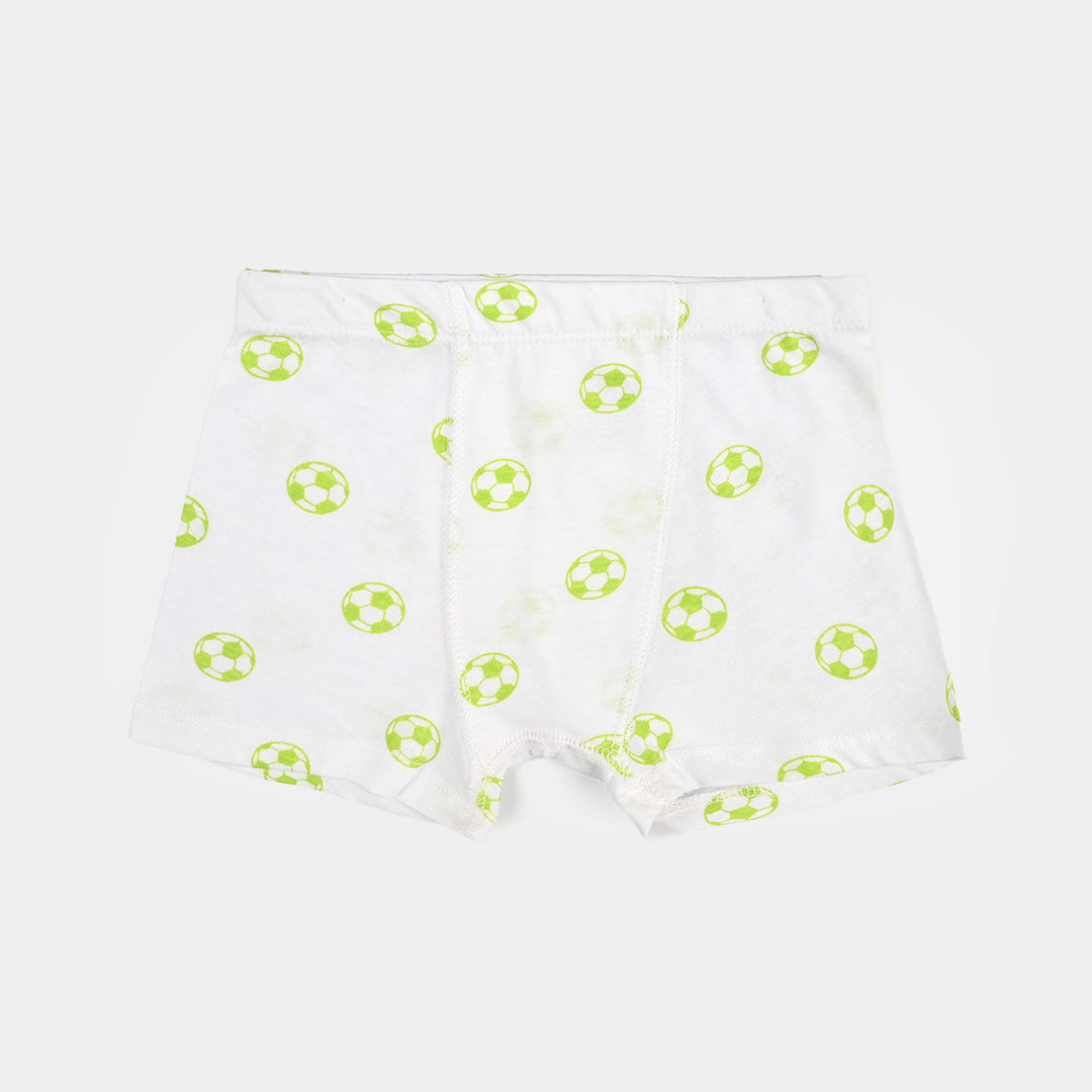 Boys Cotton Jersey  Boxer-Basic & AOP-White.Beige