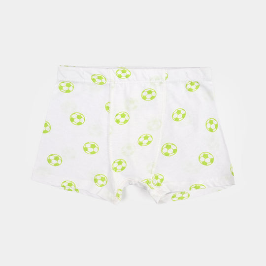 Boys Cotton Jersey  Boxer-Basic & AOP-White.Beige