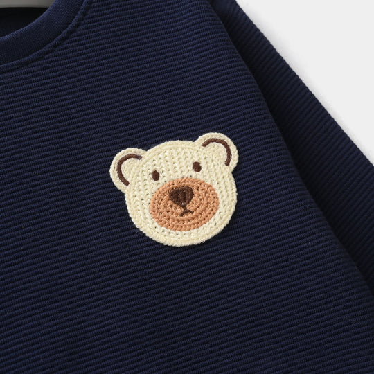 Infant Boys Ottoman 2 Piece Suit Nice Day-NAVY