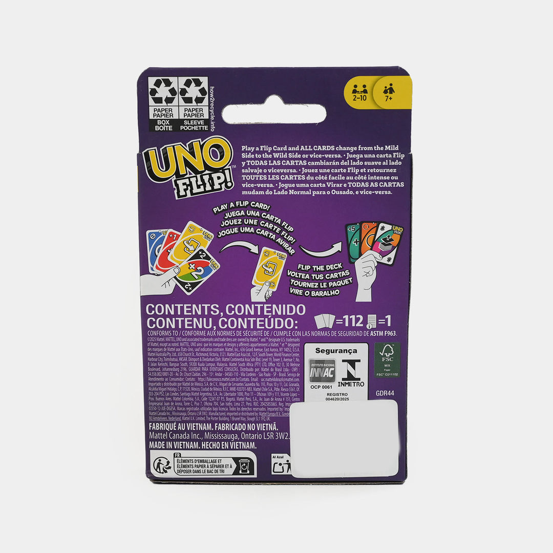 UNO Flip Card game