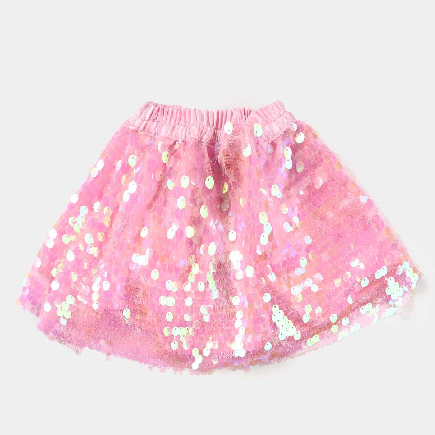 Infant Girls Sequence Skirt Stars-Pink
