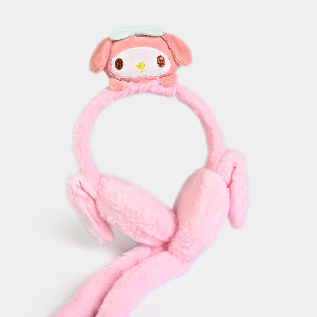 Interactive Moving Ear Plush Winter Earmuffs