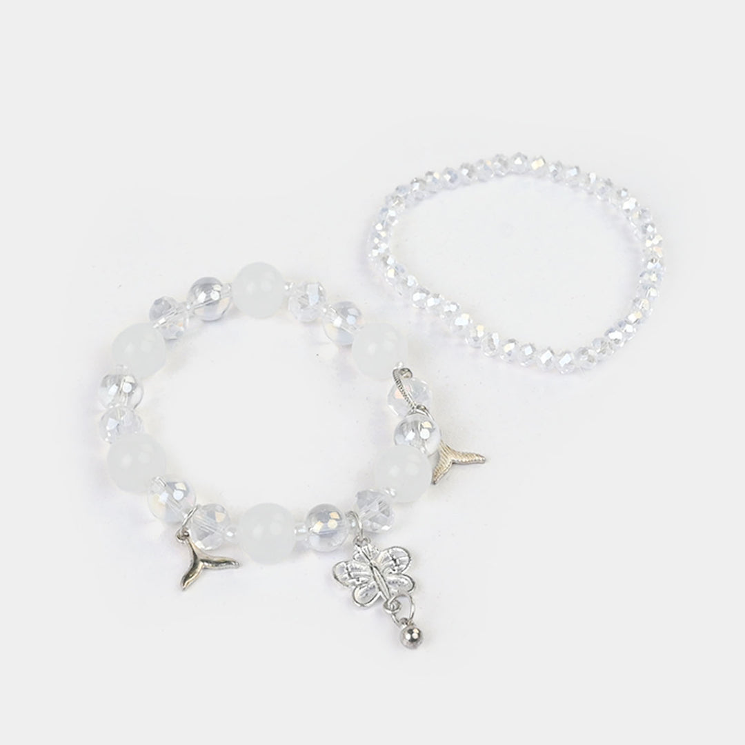 Fancy Beaded Bracelet for Girls
