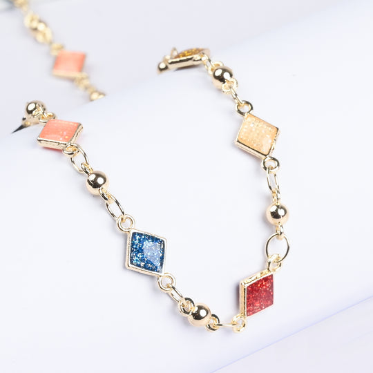 Girls Necklace With Golden Chain & Charm