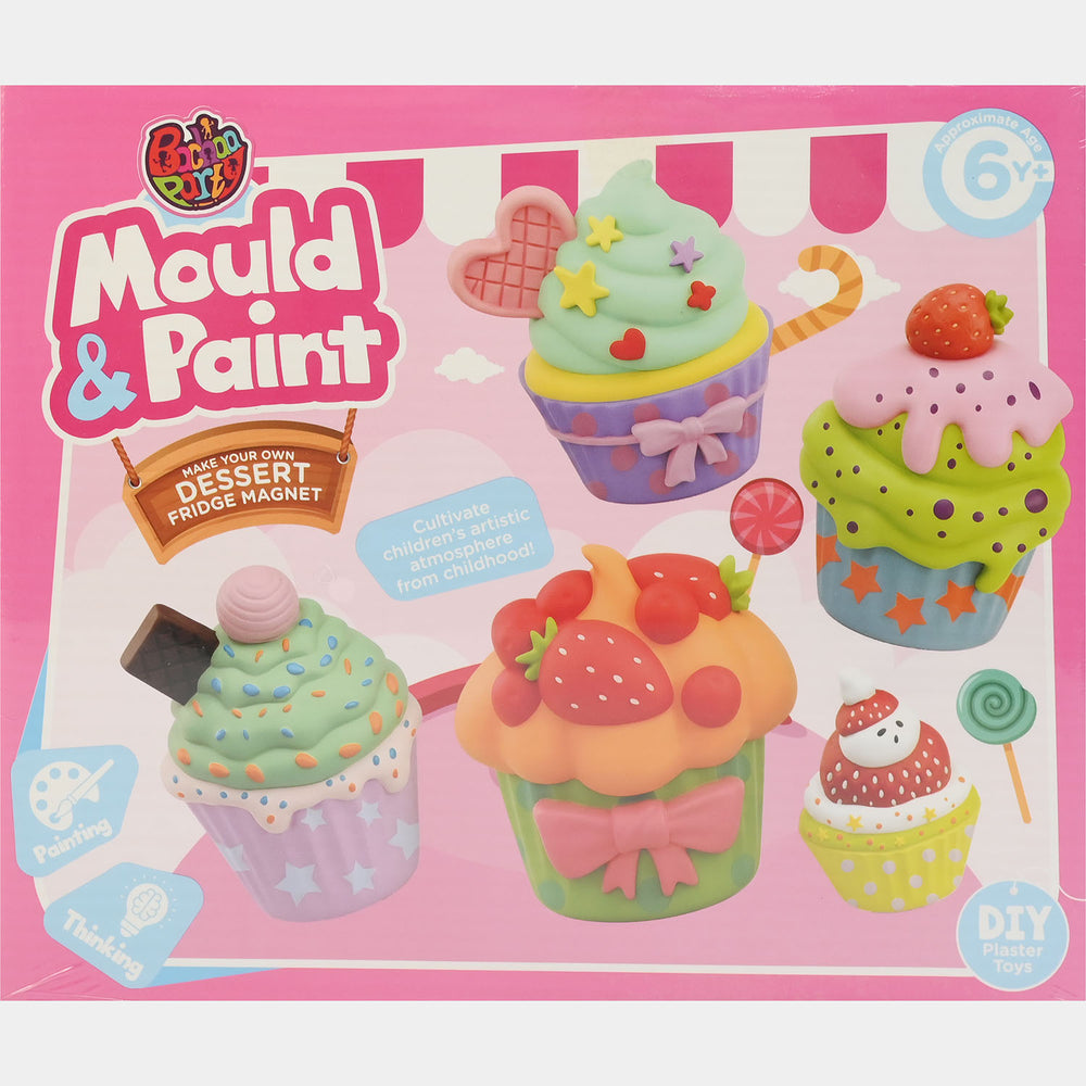 DIY Mould & Paint Set Dessert